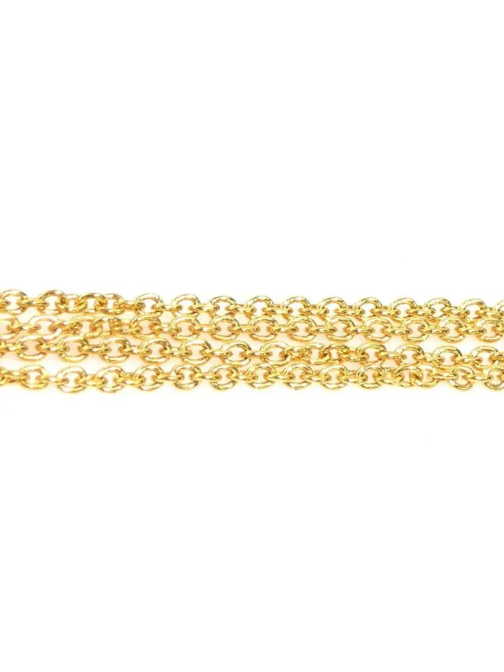 Auth Fendi Necklace Gold/White #302612F16B